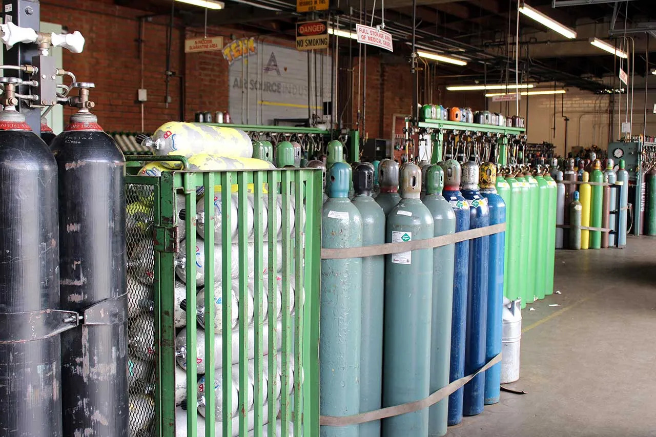 کاربرد کپسول هوا و اکسیژن در صنایع مختلف